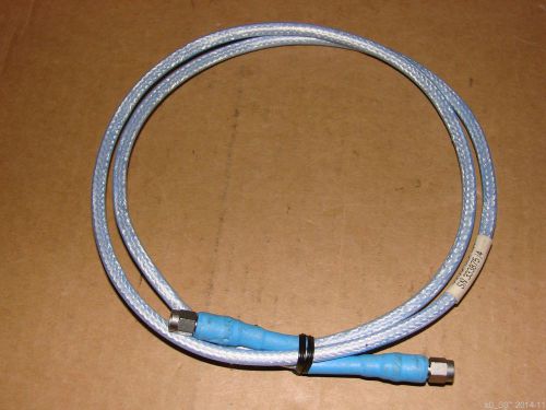 SUHNER + SUHNER SUCOFLEX 104 100CM 1M 3.2Ft COAX SMA Male Plug RF Test Cable