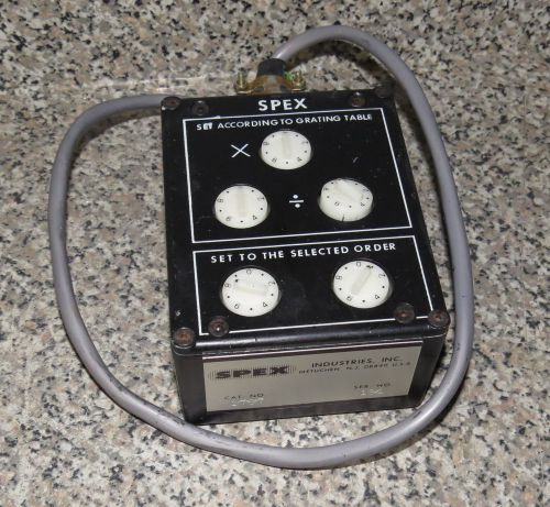 SPEX CAT # 1737 GRATING TABLE CONTROLLER