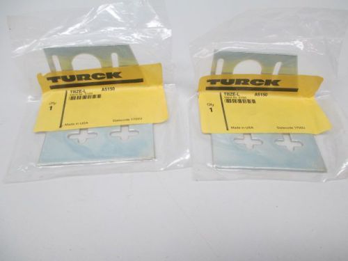 LOT 2 NEW TURCK TBZE-L A5150 MOUNTING BRACKET FOR PROXIMITY SENSOR D245115