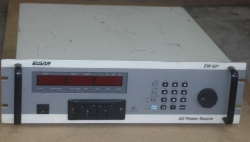 AMETEK ELGAR EASYWAVE EW801 Programmable AC POWER SOURCE SUPPLY EW-801 115 800VA