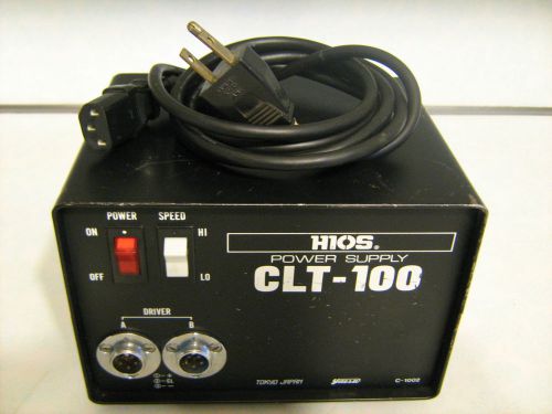 HIOS/YAESU CLT-100 DC POWER SUPPLY CLT 100 FREE SHIPPING