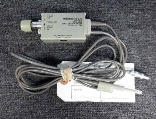 Tektronix P6230  1.5 GHz Variable Bias/Offset Oscilloscope Probe *TESTED*