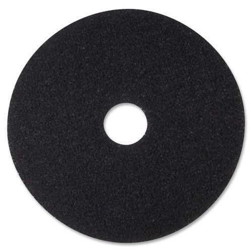 17&#034; BLACK Floor Stripping Pads! 5 Pads /case! Floor machine Floor Scrubber