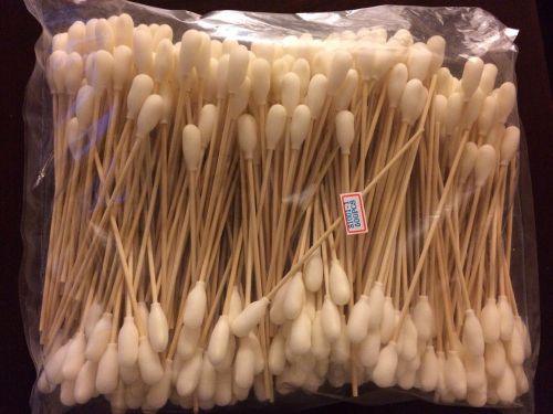 500 foam swabs brand new in sealed bag.