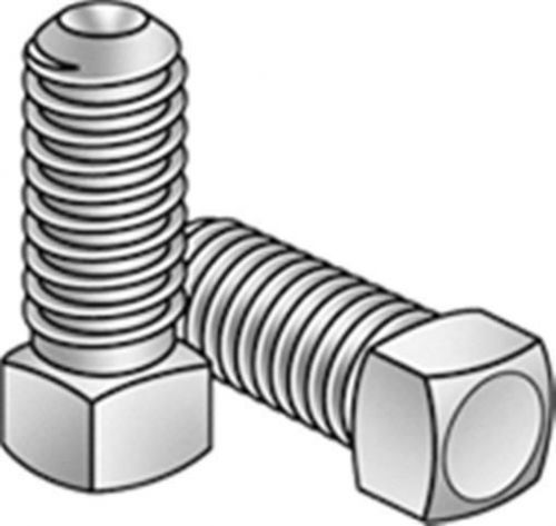 3/4-10x6 square head set screw flat pt unc black, pk 1 for sale