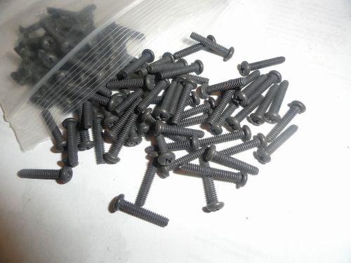 4-40 X 5/8&#034; Stainless Black Oxide Pan Head Screws