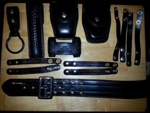 Lot of Police Duty Belt Equipment