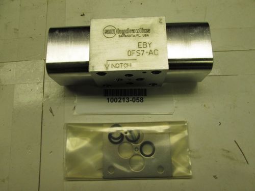 Sun Hydraulics EBY-0FS7-AC Manifold New In box