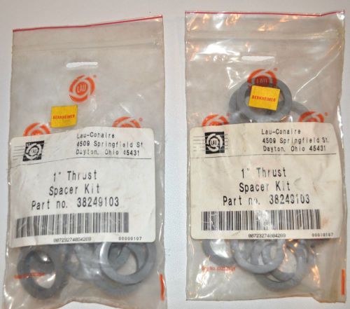 TWO (2) - LAU - 38249103 - 1&#034; Thrust Spacer Kit - 2 Twelve Piece Packs 24 Total