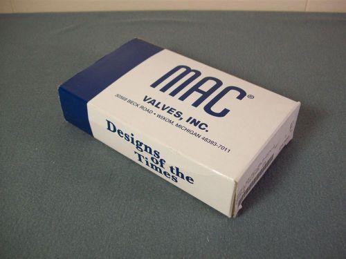 MAC 46A-LSA-AC-JALP-2FH-G Small 4-Way Air Valve 46 Series 120VAC Surplus New!