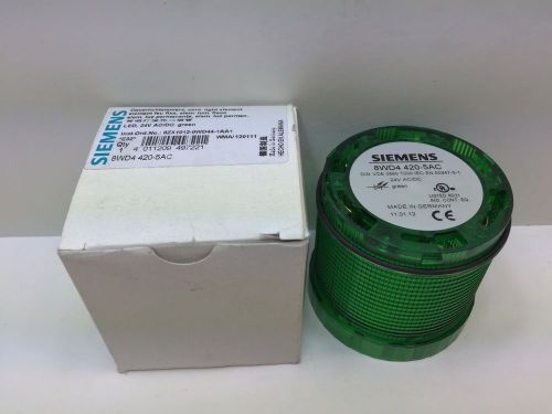 NEW! SIEMENS GREEN STACK LIGHT 8WD4420-5AC 8WD44205AC