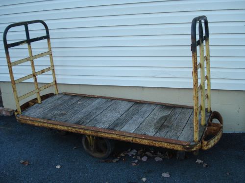 Vintage industrial shop cart table decor salvaged upcycle coffee table for sale