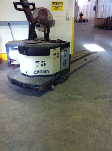 Crown Electric Riding Pallet Jack