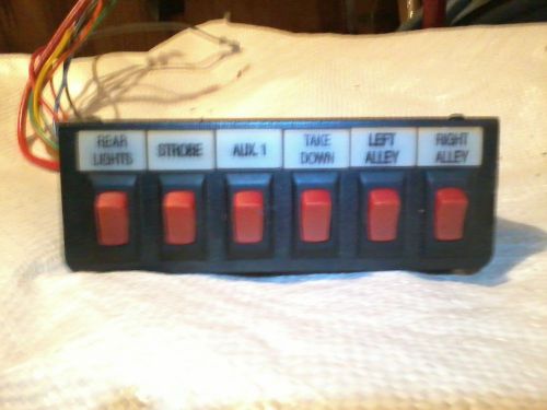 Federal Signal Control Switch Box SW300-012