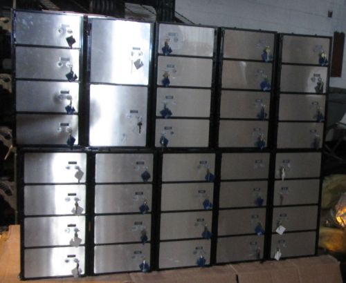 LOT SET of 30 SAFE SAFETY DEPOSIT BOXES SAFES SAFE (8 UNITS)