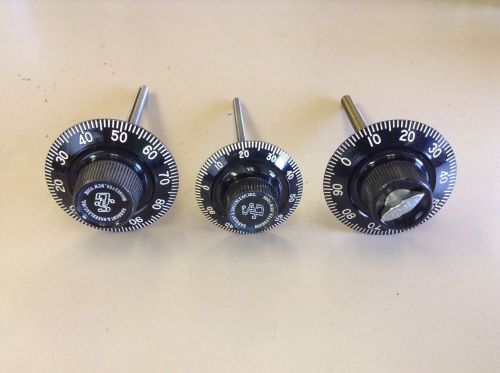 3-Misc Safe Dials S&amp;G (3)*