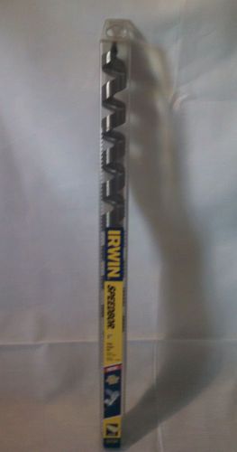 NEW IRWIN DRILL BIT 1 &#034; SHIP AUGER SPEEDBOR 17&#034; LONG