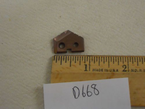 1 new 21 mm allied spade drill insert bits.  120611-54rev.0(0) amec {d668} for sale