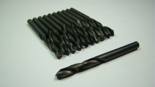 UB Screw Machine Drill Bits #5 0.2055&#034; 135 Deg HSS Oxide USA Qty 10 [1694]