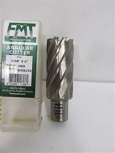 FMT Production 0308374, 1 1/8&#034; x 2&#034; x 3/4&#034;, HSS, Annular Cutter