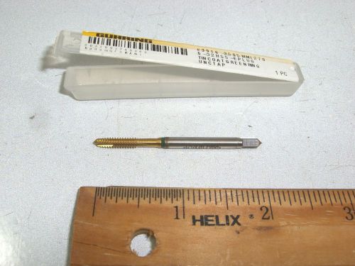 GUHRING 6-32 HSS-E PLUG 3-FLUTE SPIRAL POINT TIN COATED TAP (1 PC)