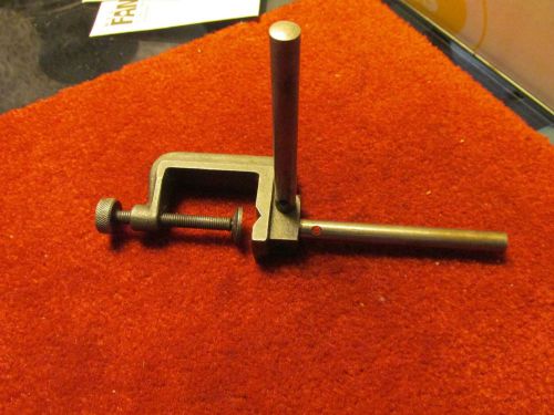 STARRETT C CLAMP 4 WAY INDICATOR  BORING MILL HOLDER 196-G or 645-G VERY GOOD