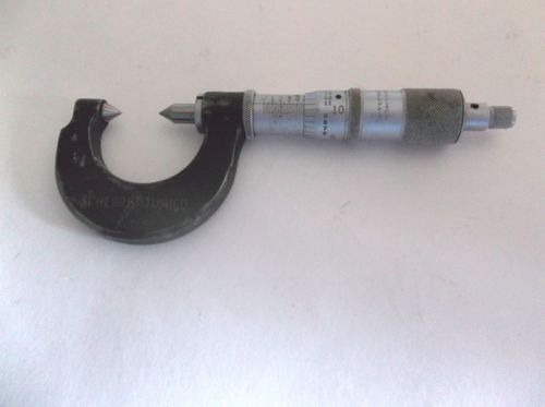 SCHERR TUMICO MICROMETER 0-7/8&#034; U.S.A.