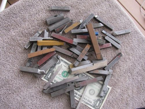 45 tool bars bits Lathe  tools machinist toolmaker