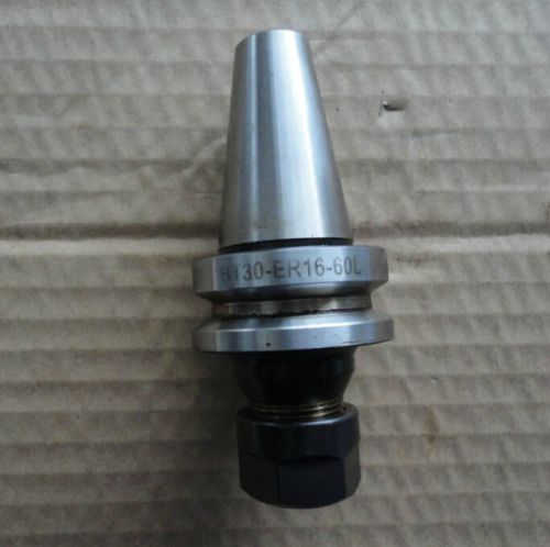 New BT30 ER16 60L Collet Chuck holder CNC Milling and lathe toolholder BT30 M12