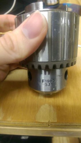 F19KD 3JT 3/4&#034; DRILL CHUCK  3/16&#039;&#039;-3/4&#039;&#039; 4.5-19mm JAPAN