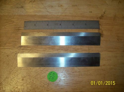 2-Machinist Hoddowns Heat-treated ,Hardened &amp; Ground 1”x6” V.G.C.+