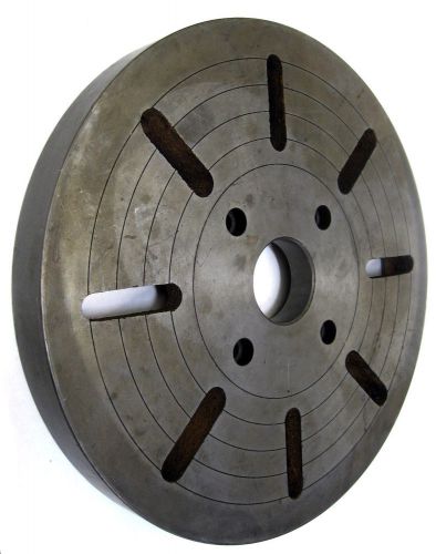 16&#034; lathe faceplate 2 1/2 &#034; hole / bore for sale