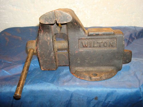 VINTAGE WILTON VISE  3 1/2 JAWS OPENS 3&#034; U.S.A