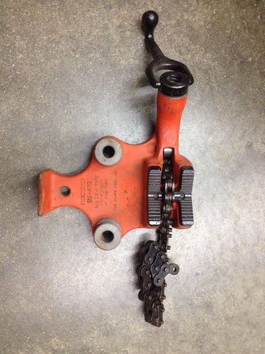 Ridgid 40195 BC410 Top Screw Bench Chain Vise VGC