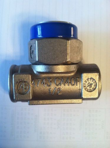 SPIRAX SARCO TD52 COOL BLUE SS STEAM TRAP 1/2&#034; TD-52 Thermo Dynamics