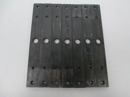 LOT 7 NEW LANGEN PACKAGING B-263174 MOUNTING BAR 8-3/8X1X1/4IN D268718