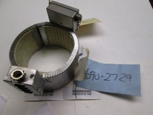 Kraussmaffei band ring heater 690-2729 3&#034;w 5&#034; id 480v 1900 watt new old stock for sale