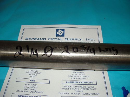 TITANIUM 6AL-4V Round Bar  2-1/4&#034;  x  20-3/4&#034; Lng.