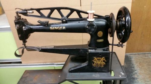 Singer 29K 60 Patch Machine with Treadle Stand