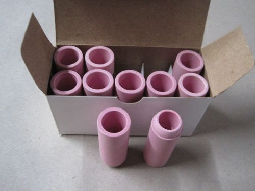 ALUMINA NOZZLES 10N50 1/4&#034; fits TIG WP17/18/26 (10/box