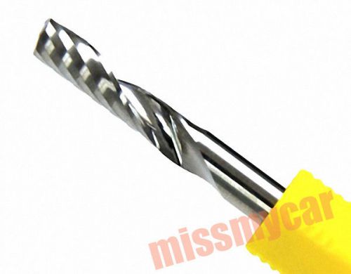 10pcs 4*32mm single flute spiral CNC router bits Shank diameter 4mm (b)