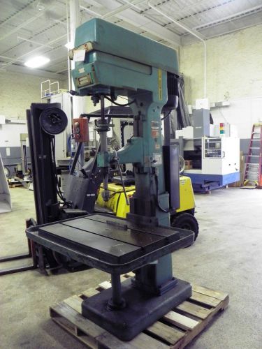 30&#034; edlund 2f-15 single spindle box column vs drill press for sale