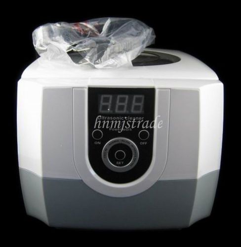 New Ultrasonic Cleaner for Dental Jewellery Glass Cleaning 110V