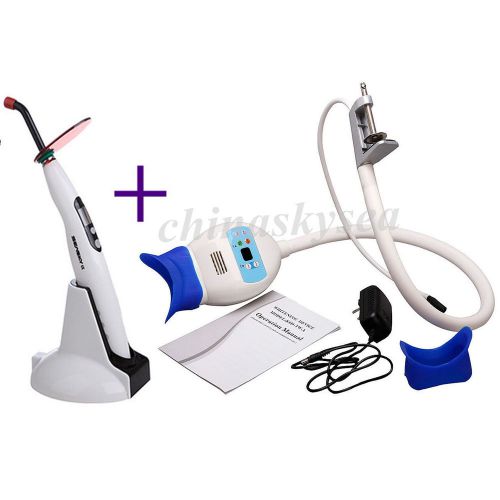 Handy teeth whitening accelerator bleaching light+dental led curing lights lamp for sale