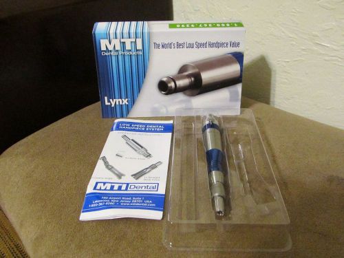 Mti lx100-2him lynx universal e-type low speed micromotor handpiece w/irrigatio for sale