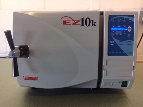 Refurbished tuttnauer ez10k 220 volts 10&#034;x18&#034; chamber very fast! for sale