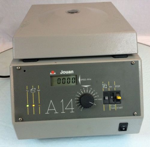 Jouan a14 a-14 centrifuge microfuge for sale
