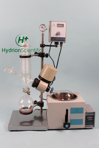 New Rotary Evaporator 0.25-2L,0-120rpm,0-99°C,Digital Display Manual Lifting