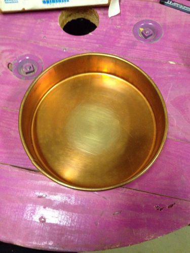 Testing Sieve 8&#034; Dia, Brass Pan (C1)