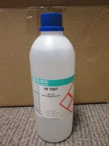 Hanna Instruments HI 7007 500ML pH 7.01 buffer solution at 25C / 177F (D-4)